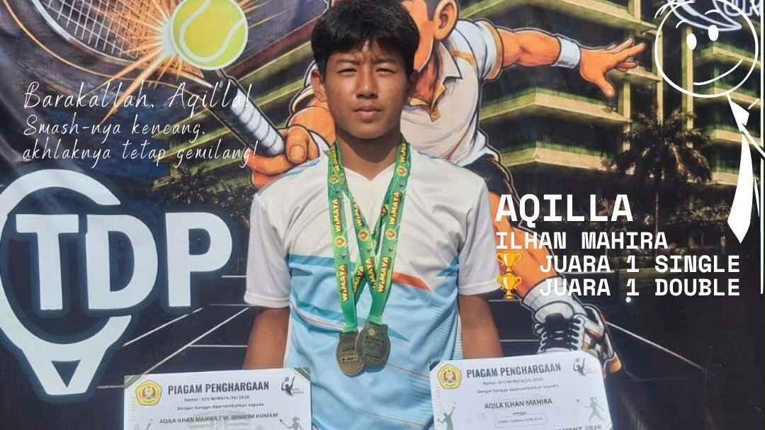 Murid SMP Muhammadiyah 1 Kudus Borong Dua Gelar Kejurnas Tenis 2026