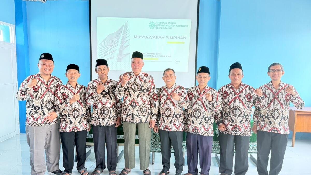 Musypimcab PCM Kenjeran Tetapkan M. Jatim dan Mariyono Isi Dua Posisi Pimpinan