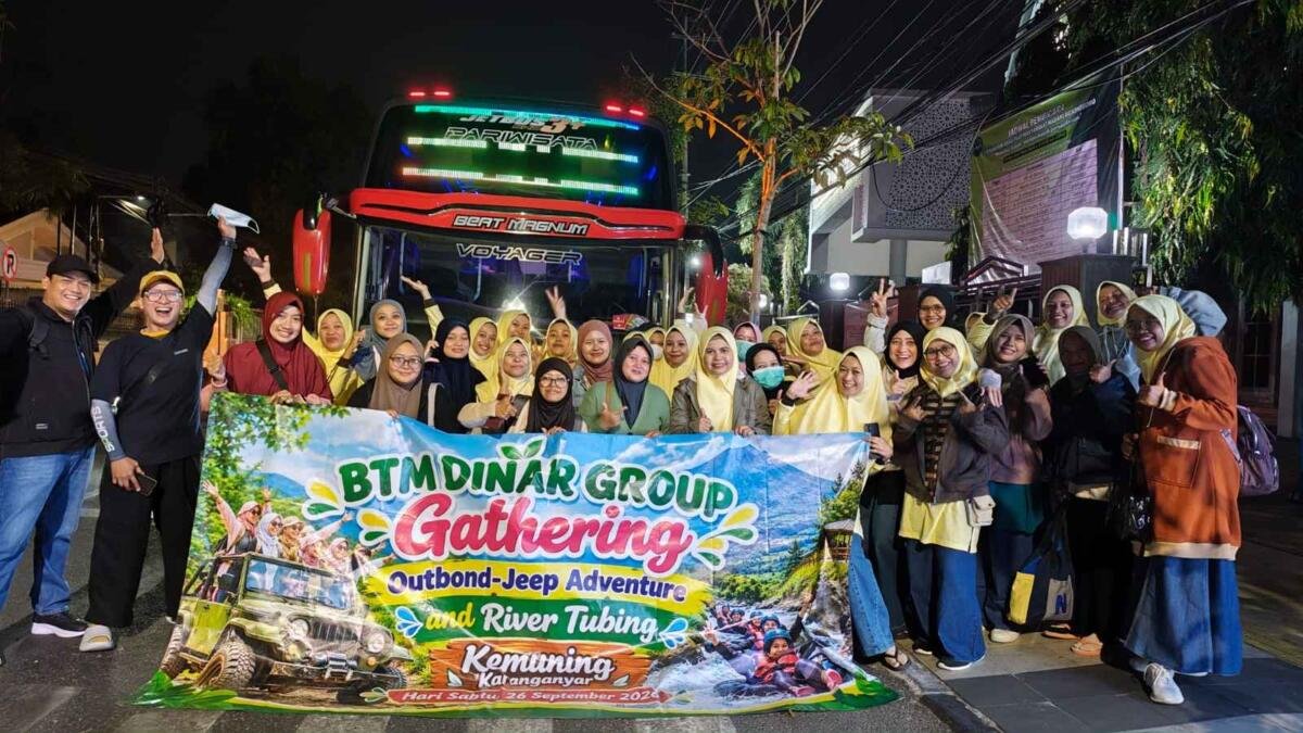 Nasyiah Bojonegoro Latih Kepemimpinan dengan Outbond di Karanganyar Solo