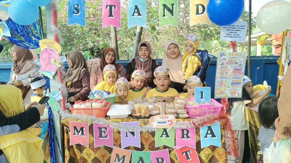 Pasar Mini Ceria: Belajar Memenuhi Kebutuhan Sejak Dini