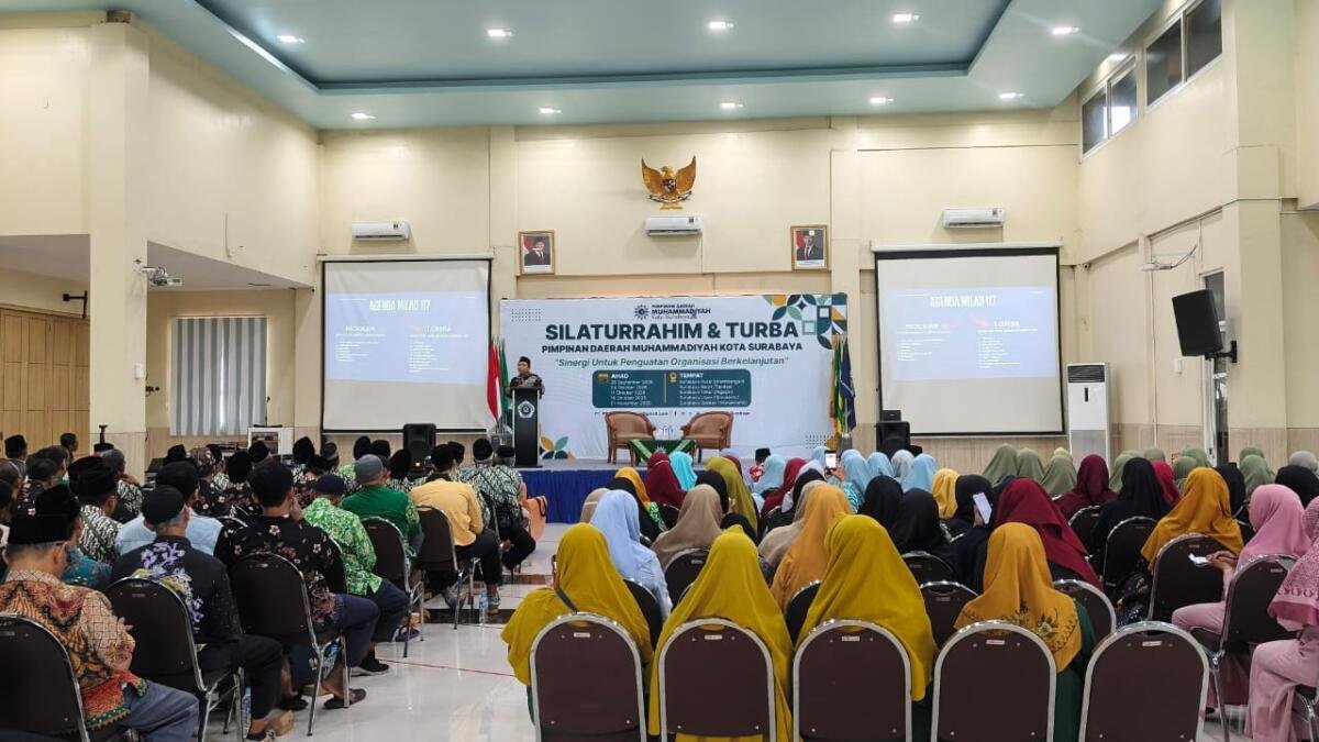 PCM Krembangan Jadi Tuan Rumah Silaturahmi dan Turba PDM Kota Surabaya