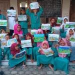 PDNA Banyuwangi Gelar Gema Literasi “Suara Bumi” Lewat Seni Mewarnai dan Kreasi Kain Perca