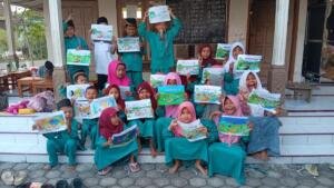 PDNA Banyuwangi Gelar Gema Literasi “Suara Bumi” Lewat Seni Mewarnai dan Kreasi Kain Perca