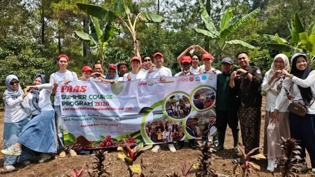 Pelajari Ekosistem Kopi Nusantara, Mahasiswa Jepang Antusias Jalani Summer Course di UMM