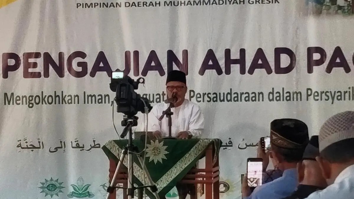Pengajian Ahad Pagi PDM Gresik Bahas Cara Menjaga Iman di Akhir Zaman