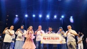 Penutupan MOX Umsura 2026, Konser Ghea Indrawari Galang Donasi Rp53,7 Juta untuk Korban Bencana NTT