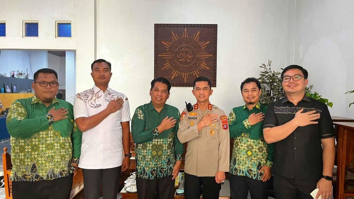 Perkuat Sinergi Serta Berdampak Nyata, PDM Barito Utara Terima Silaturahmi Kapolres Baru