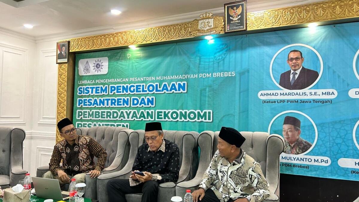Perkuat Tata Kelola, LPP PDM Brebes Dorong Kemandirian Ekonomi Pesantren