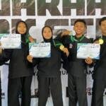 Pesilat SMK Muhammadiyah 3 Ngoro Borong Lima Medali di Surabaya Championship 2