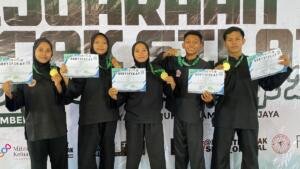 Pesilat SMK Muhammadiyah 3 Ngoro Borong Lima Medali di Surabaya Championship 2