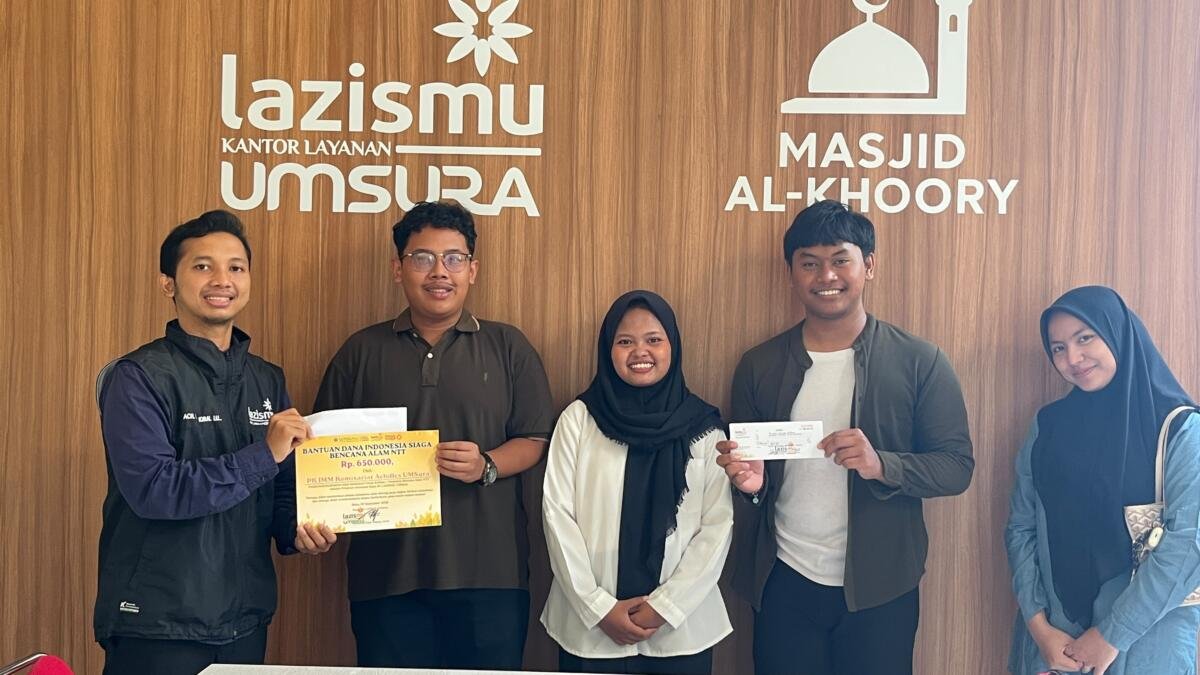 PK IMM Achilles Galang Donasi Rp650.000 untuk Warga Terdampak Bencana di NTT