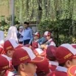 Pupuk Disiplin dan Kesantunan, Kepala SD Muhammadiyah 29 Surabaya Pimpin Apel Pagi Jelang STS