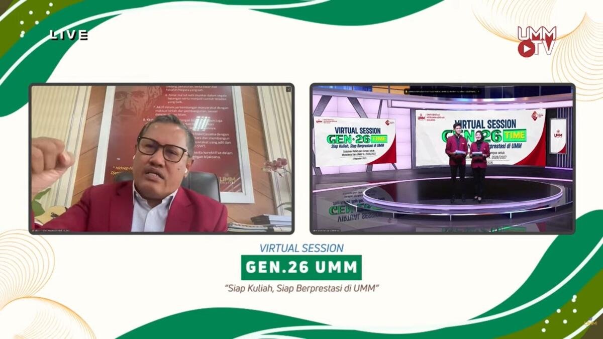 Rektor UMM Kupas Tuntas 3 Pilar Pendidikan Kampus Putih di Pra-Pesmaba 2026