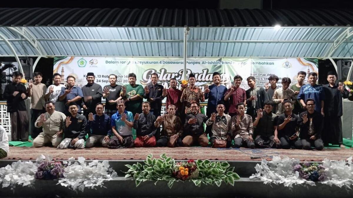 Rindu Kembali Mondok, Puluhan Alumni Rela Begadang di Gelar Budaya dan Melekan IKPI Al-Ishlah