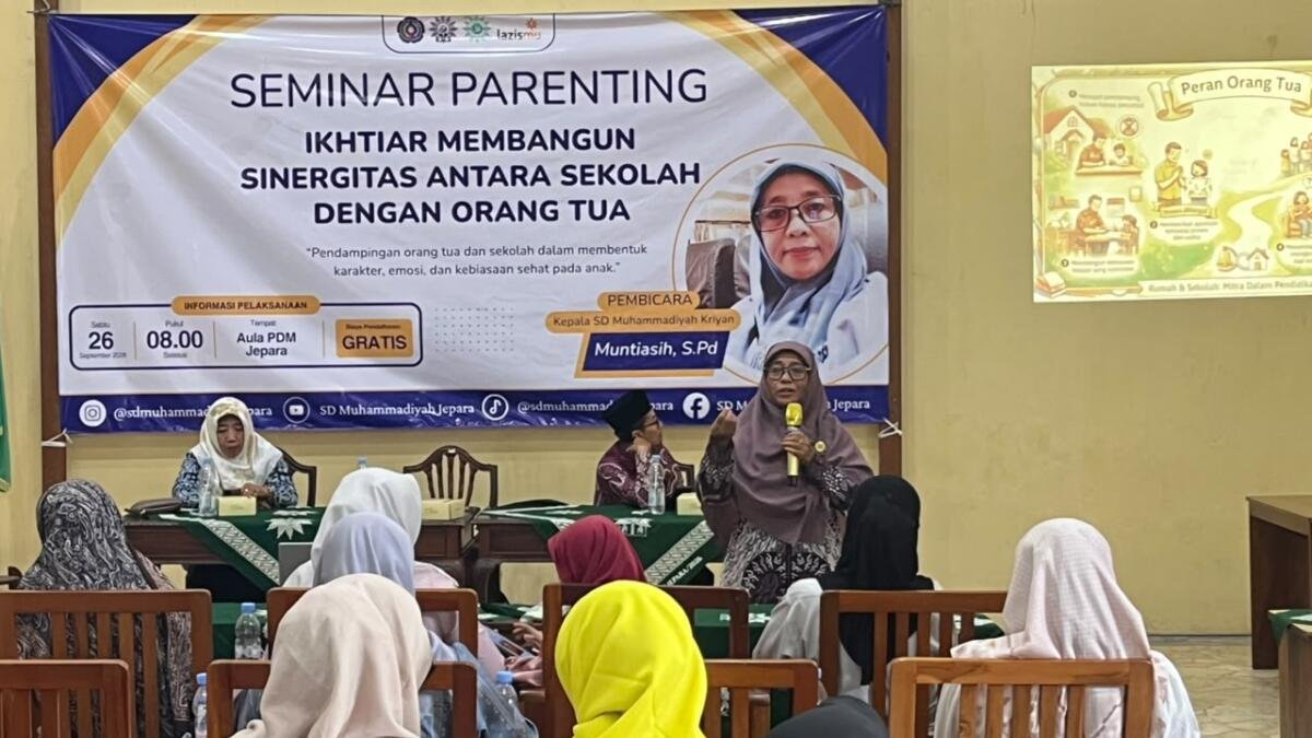 SD Muhamra Adakan Pengasuhan Pintar Tunjukkan Keberadaan