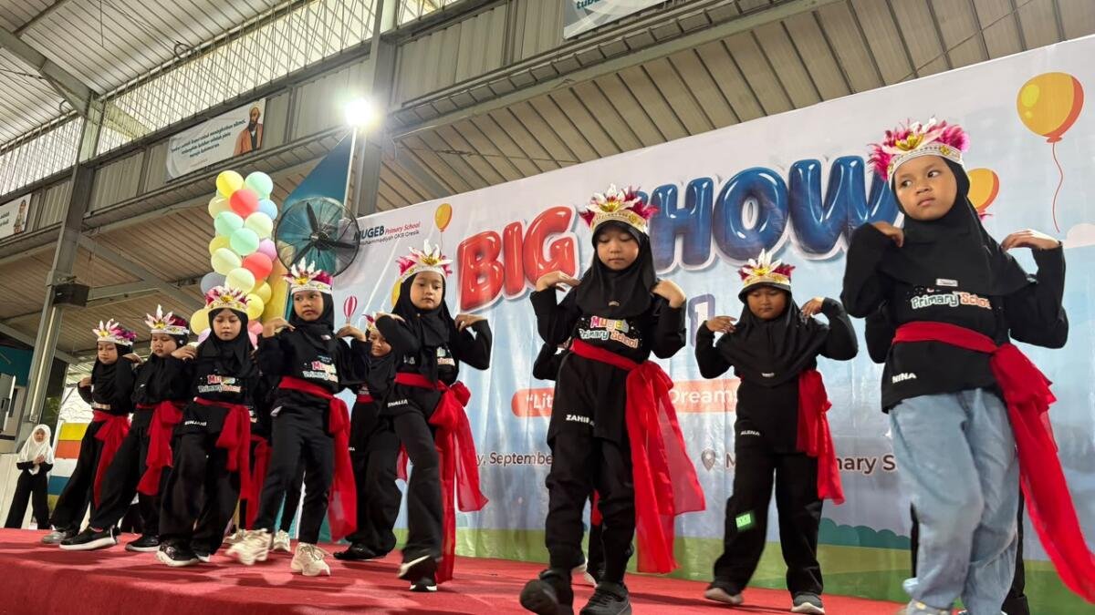 Semarak Big Show Grade 1 Mugeb Primary School, Murid Tampilkan Beragam Bakat