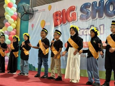 Semarak Big Show Grade 1 Mugeb Primary School, Murid Tampilkan Beragam Bakat