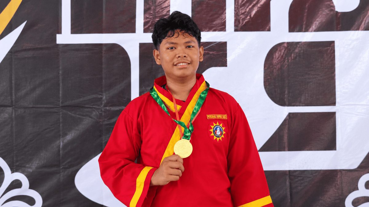 Sempat Vakum, Chiko Fabian Juara I Tapak Suci di Surabaya Championship II