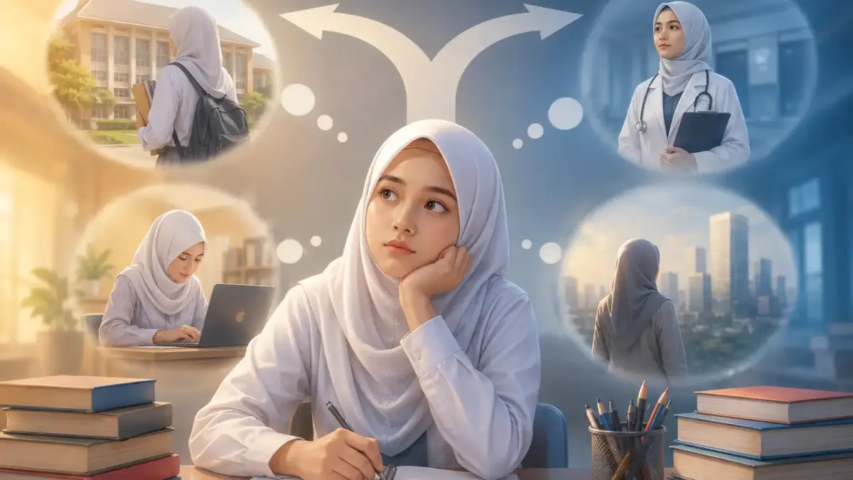 Siswa Kelas 12 Cemas Memikirkan Masa Depan