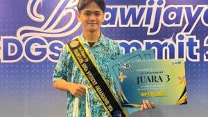 Siswa Smamita Ini Raih 2nd Runner Up Brawijaya SDGs Student Ambassador 2026