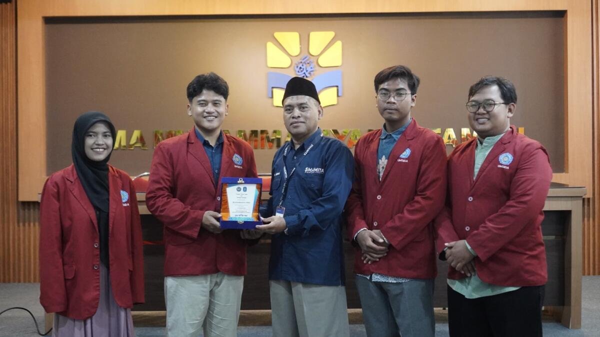 Smamita Lepas Empat Mahasiswa PLP PAI Umsida, Siap Jadi Guru Agama