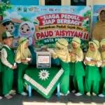 Tanamkan Kepedulian Sejak Dini, PAUD Aisyiyah II Kota Probolinggo Galang Infaq untuk Korban Bencana Alam