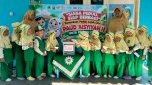 Tanamkan Kepedulian Sejak Dini, PAUD Aisyiyah II Kota Probolinggo Galang Infaq untuk Korban Bencana Alam