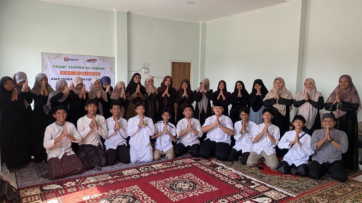 Tasmi’ Akbar Tahfidz Class X-4 Smamita, Uji Hafalan sekaligus Latih Mental