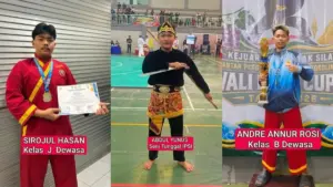 Tiga Atlet Dewasa Tapak Suci Pimda 072 Kota Probolinggo Melaju ke Kejurprov Jawa Timur