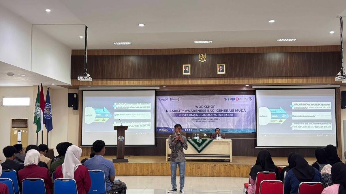 Tindaklanjut Ciptakan Lingkungan Inklusif, Umsida Gelar Pelatihan Disability Awareness