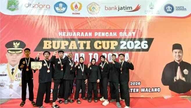 Tujuh siswa SMK Mutu Gondanglegi Sabet Juara Pencak Silat Bupati Cup