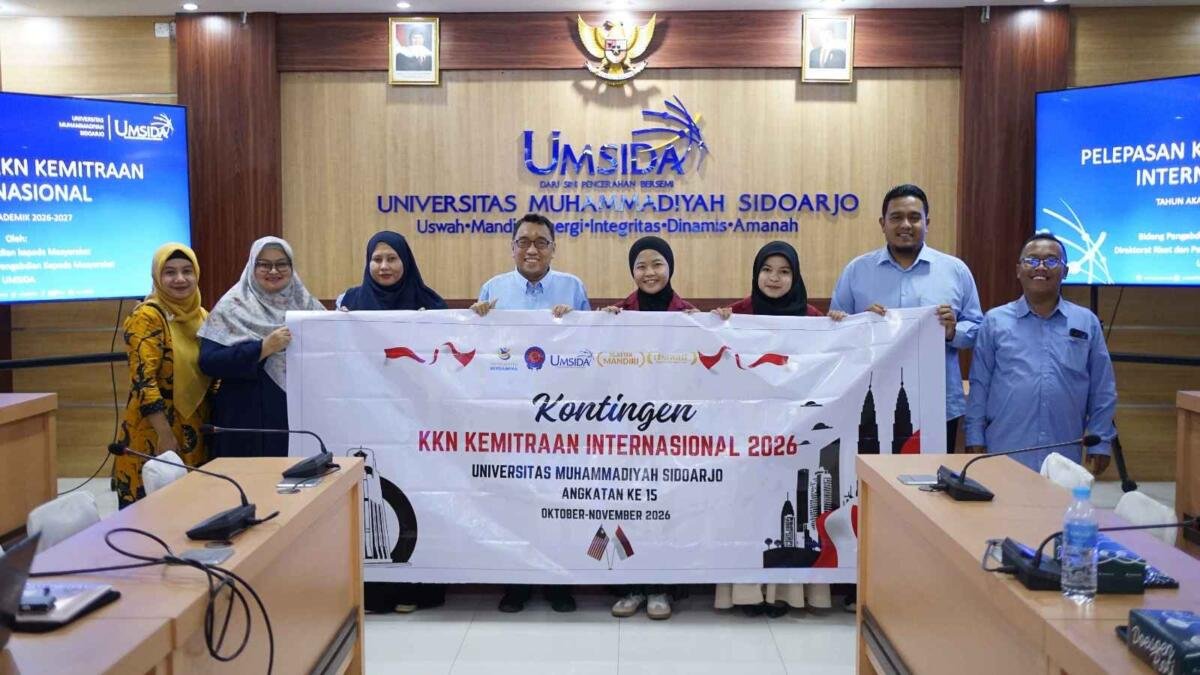 Umsida Berangkatkan 2 Mahasiswi KKN Internasional ke Selangor