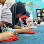 Usai Belajar Menjahit, Siswa Kelas 5 SD Muhammadiyah 8 Tulangan Belajar Membuat Pola