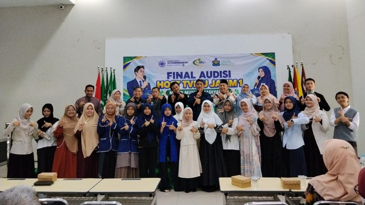 Audisi Host TVMu Jatim 1 Digelar di Surabaya, 30 Finalis Siap Tampil