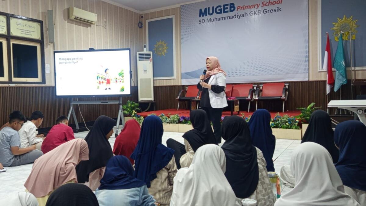Belajar dari Alumni, Siswa Mugeb Primary School Menyalakan Mimpi, Membangun Masa Depan