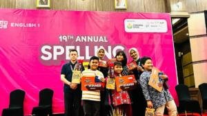 Berani Lawan Gugup, Siswa SDMM Raih Juara 2 Spelling Bee English 1