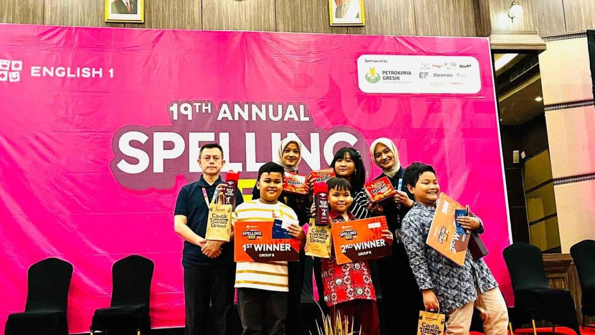 Berani Lawan Gugup, Siswa SDMM Raih Juara 2 Spelling Bee English 1