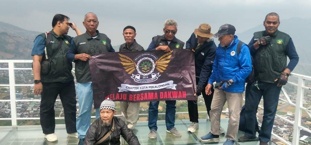 BikersMu Kota Pekalongan Touring ke Pintu Langit dan Dieng, Melaju Bersama Dakwah
