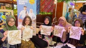 Dari Canting ke Pameran, Siswa Smamda Tampilkan Batik Flora Fauna Indonesia