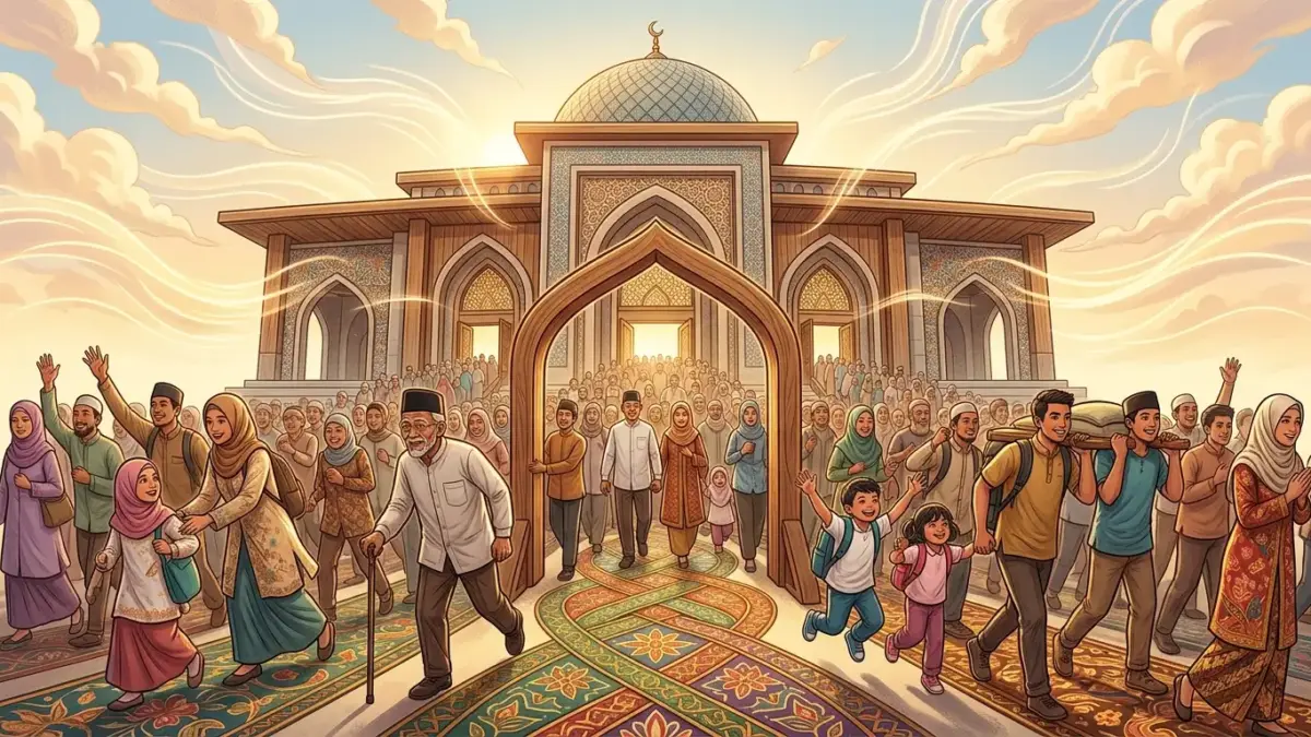 Dari Masjid Umat Bangkit