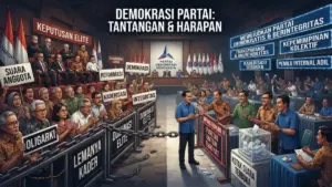 Demokrasi di Luar, Oligarki di Dalam: Siapa Sebenarnya yang Berkuasa di Partai Politik?