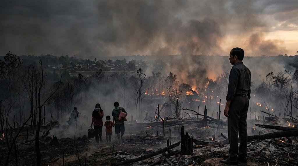 Di Kebakaran Hutan, Teringat Umar Ra dan Ibnul Jauzi!