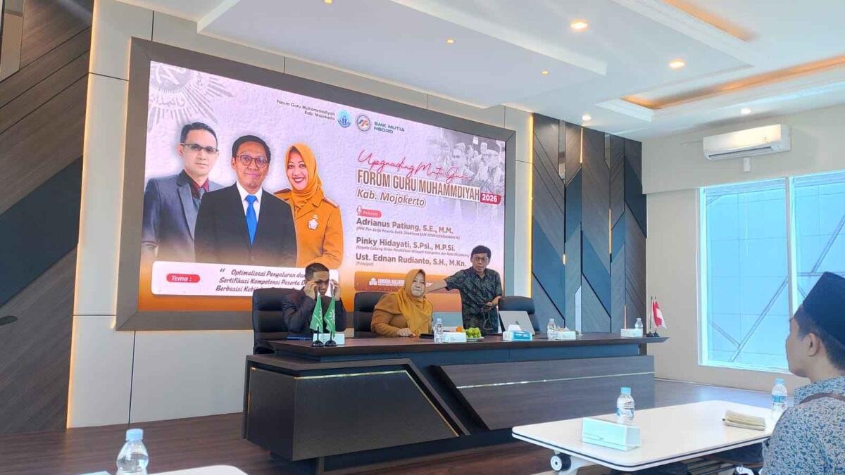 FGM Kabupaten Mojokerto: Guru Muhammadiyah Harus Keluar Zona Aman