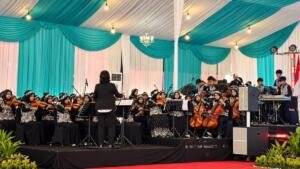 Harmoni Orkestra Meriahkan Peresmian Gedung Baru SD Mumtaz