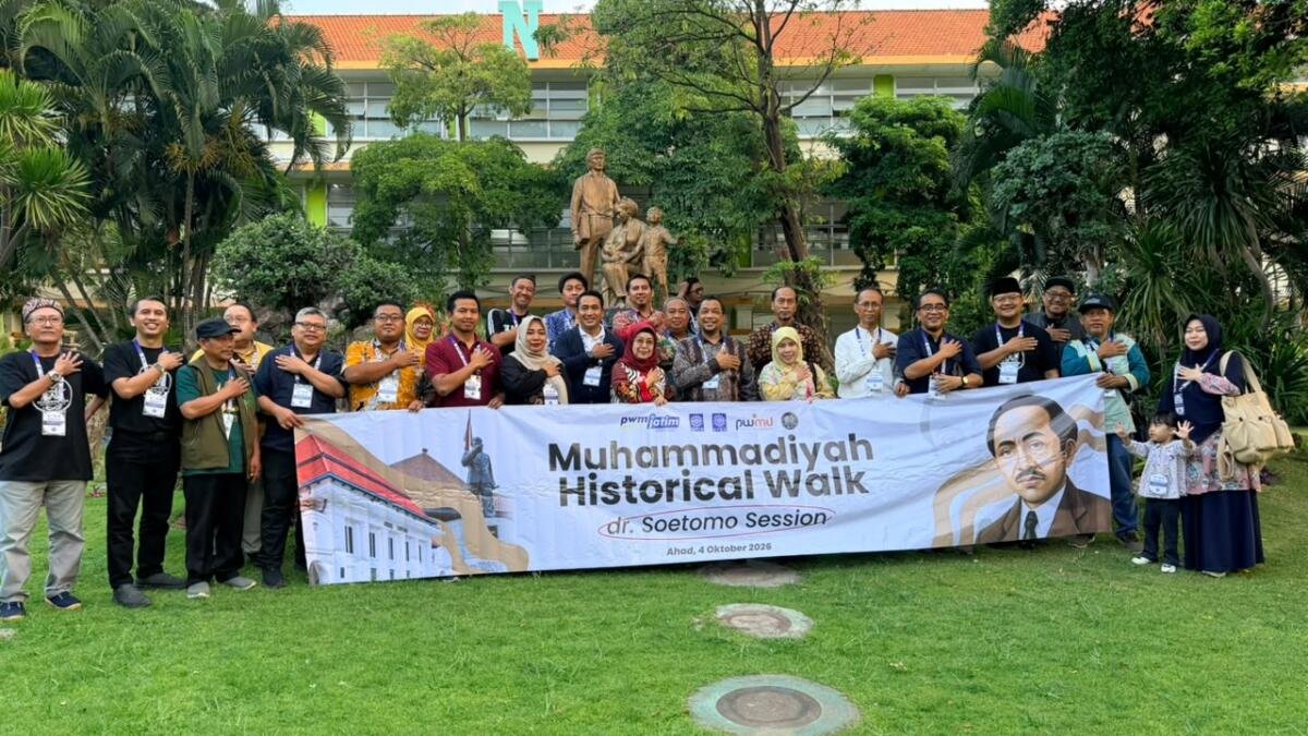 Historical Walk Buka Peluang Sinergi Muhammadiyah dengan RSUD Dr. Soetomo