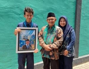 Kagumi Abdul Mu’ti, Siswa Vocatama Sidoarjo Siapkan Lukisan Digital