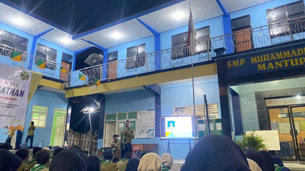 Ketua Kwarcab Hizbul Wathan Mantup Bekali Peserta Perjusami Sejarah dan Nilai Kepanduan
