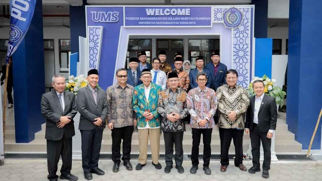 Ketum PP Muhammadiyah dan Wamendikdasmen Resmikan Wajah Baru Pondok Shabran UMS