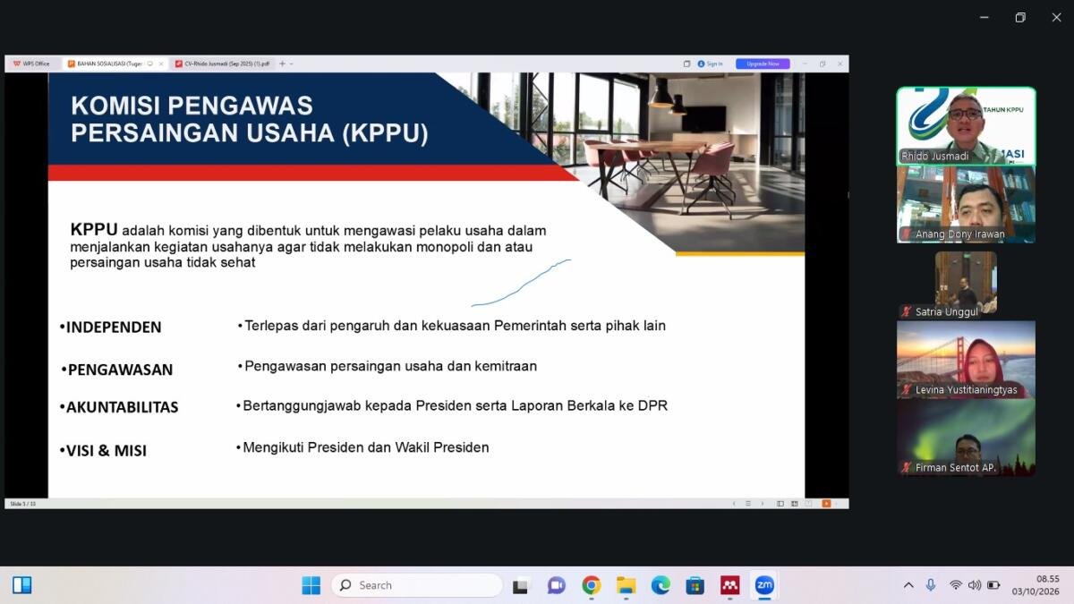 Komisioner KPPU Sebut Lembaganya Lahir dari Tuntutan Reformasi