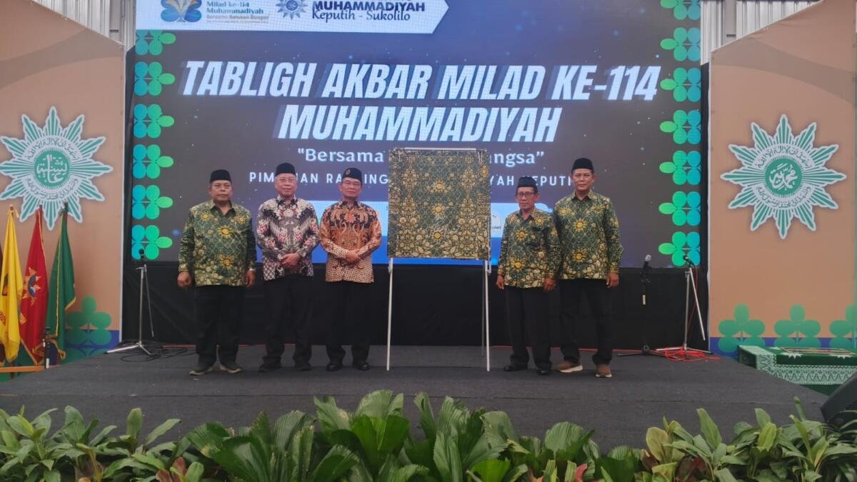 Milad ke-114 Muhammadiyah, PRM Keputih Resmikan Empat Sarana Umat dan Amal Usaha Baru